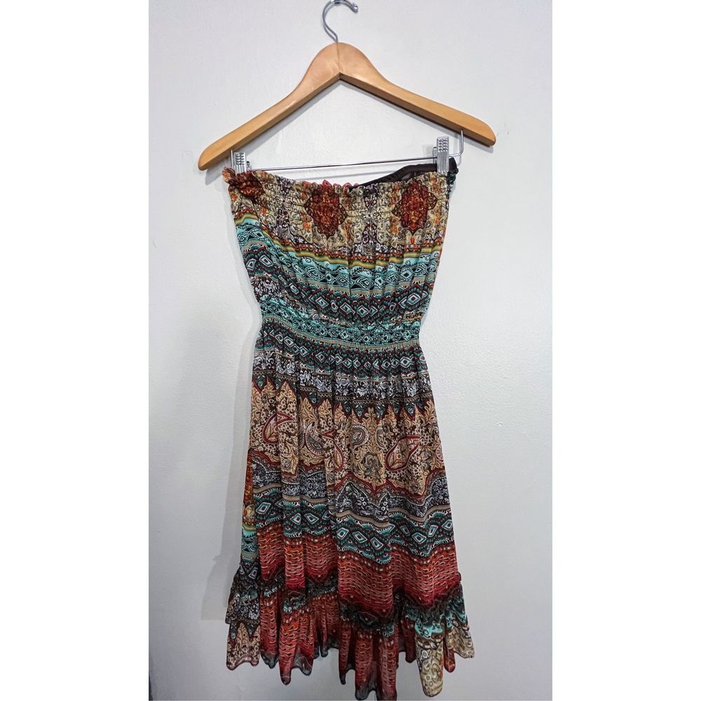 Women’s Poetry Clothing Strapless Dress Sized Large Junior
